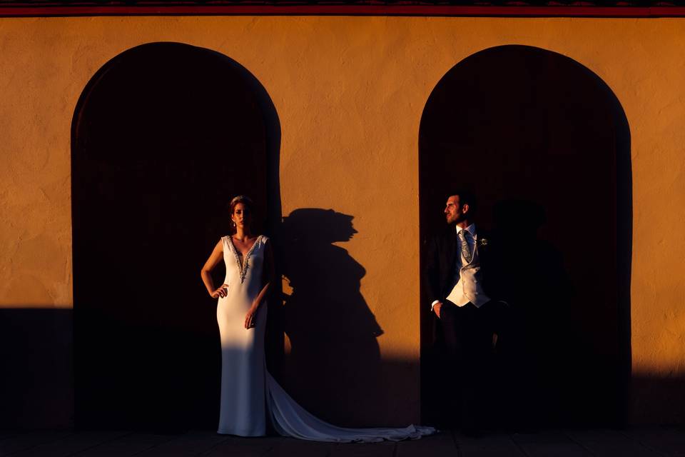 Boda en El palacio de la Serna