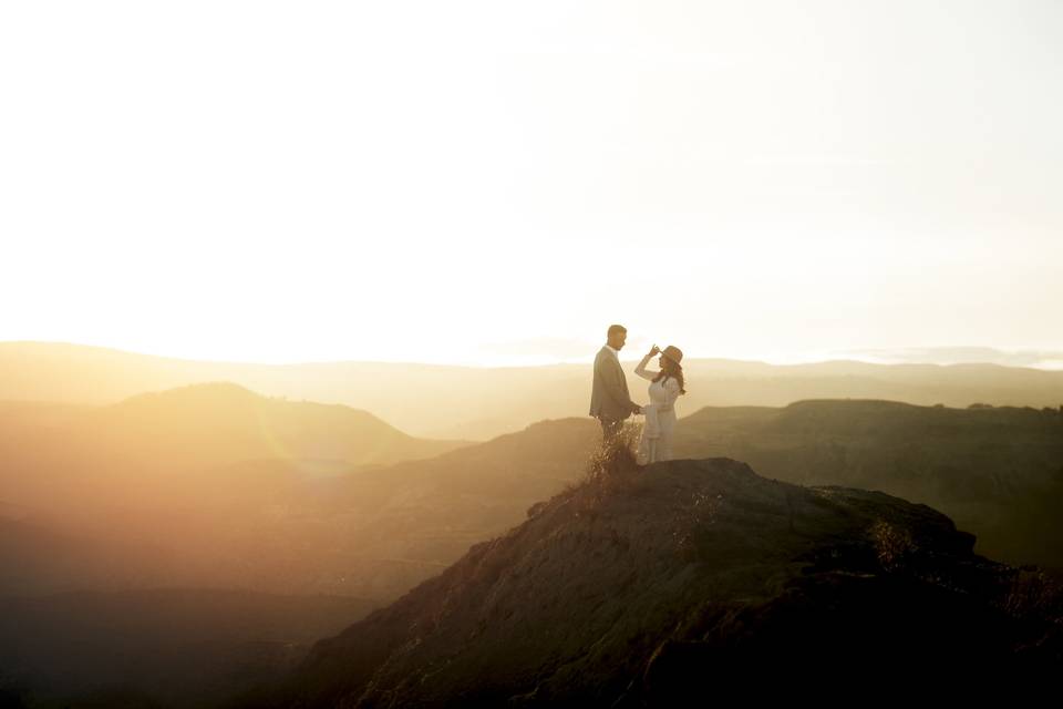 Post boda en el desierto