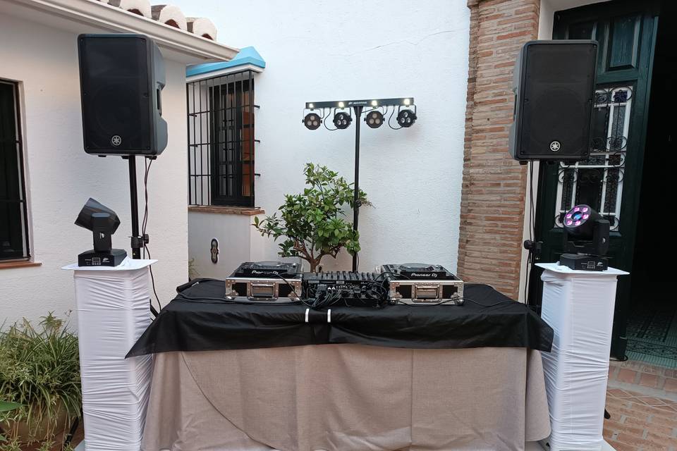 Sonido e iluminación.