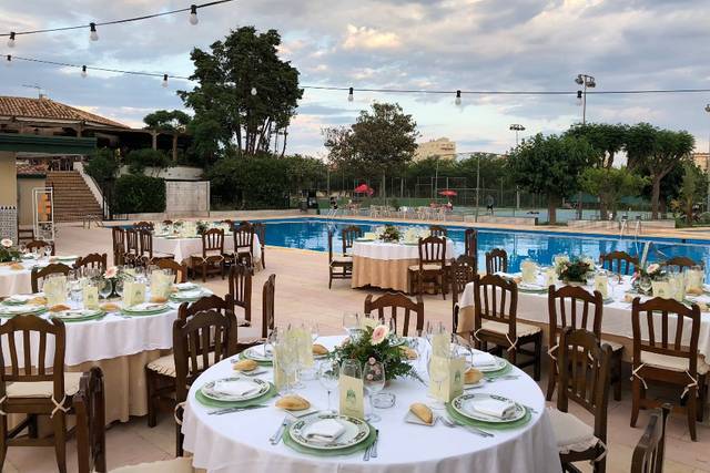 Banquete al aire libre
