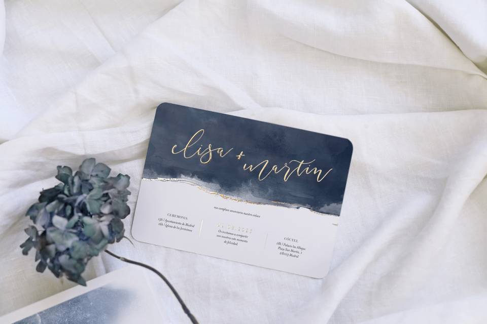 Invitación de boda