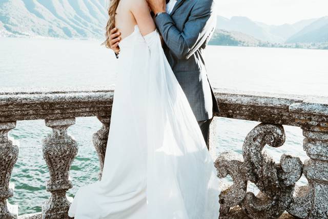 Davide and Poli Lake como