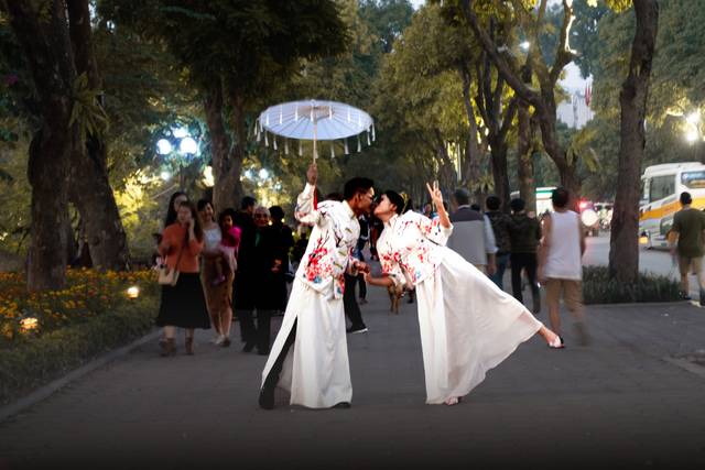 Recién casados en Vietnam