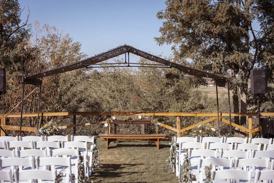 Ceremonia en mirador