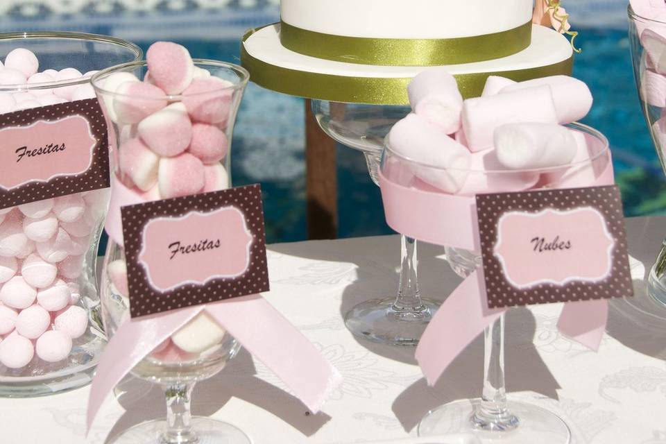 Candy bar de primavera