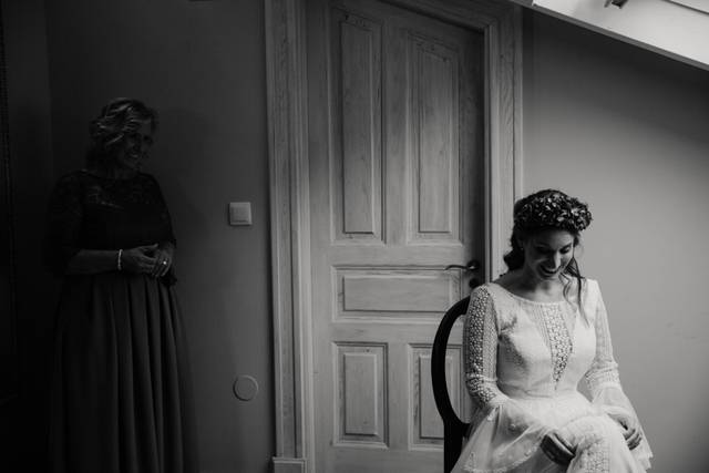 La novia y su vestido