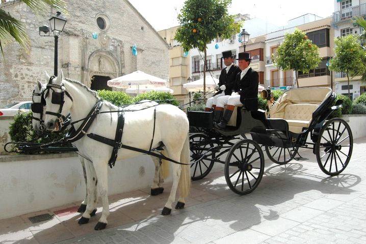 Esperando a los novios