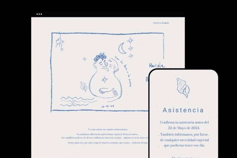 La web de Mariola y Alejandro