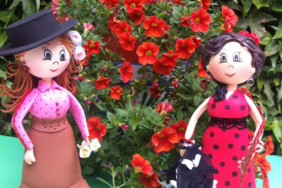 Figuras flamencas personalizadas