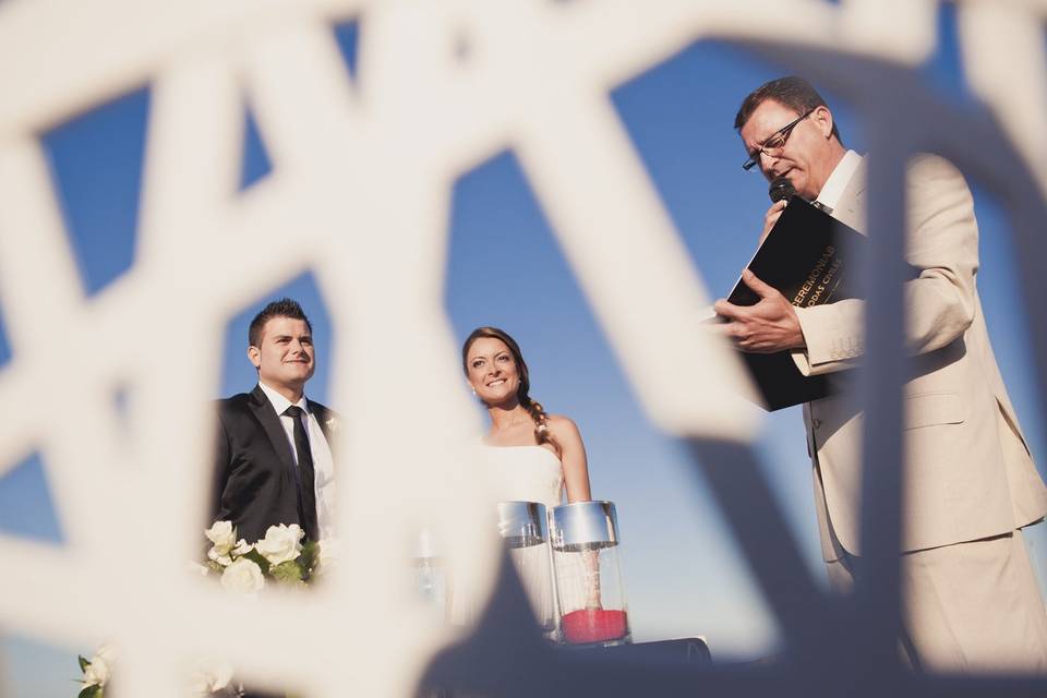 Ceremonia en la playa