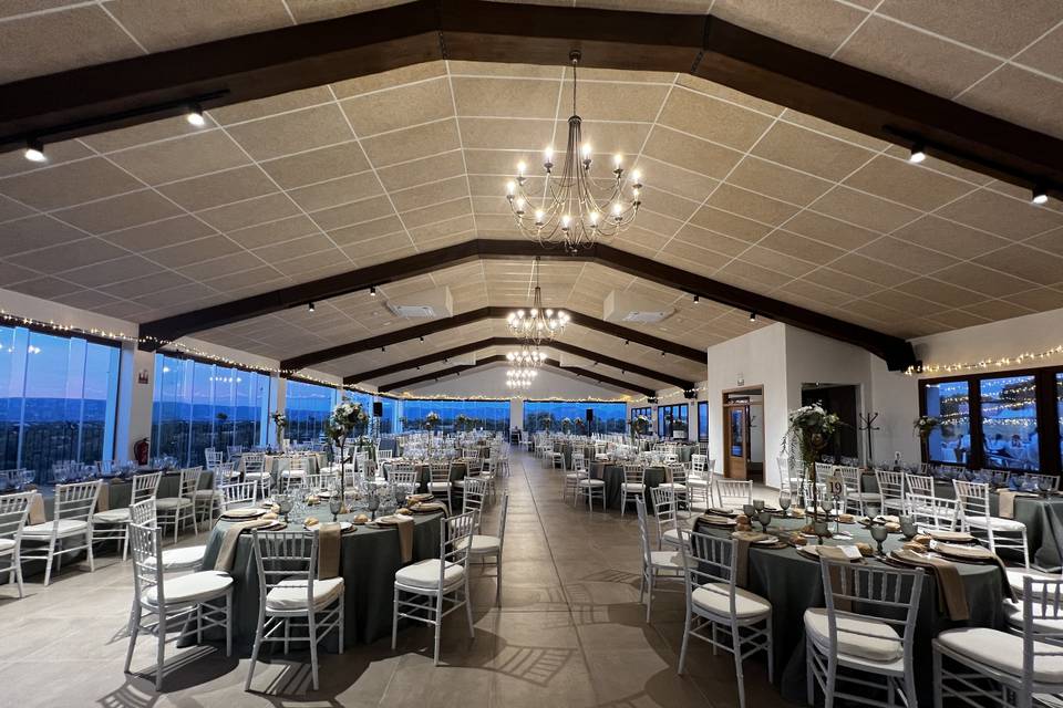 Salón boda noche