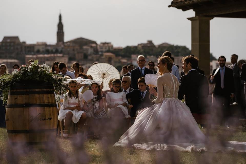 Ceremonia al aire libre