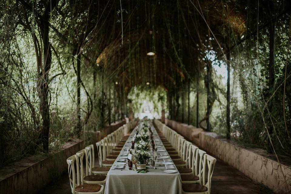 Boda en Jardines de Abril