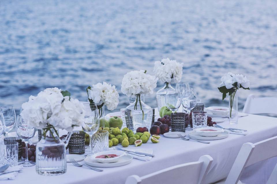 Boda junto al mar