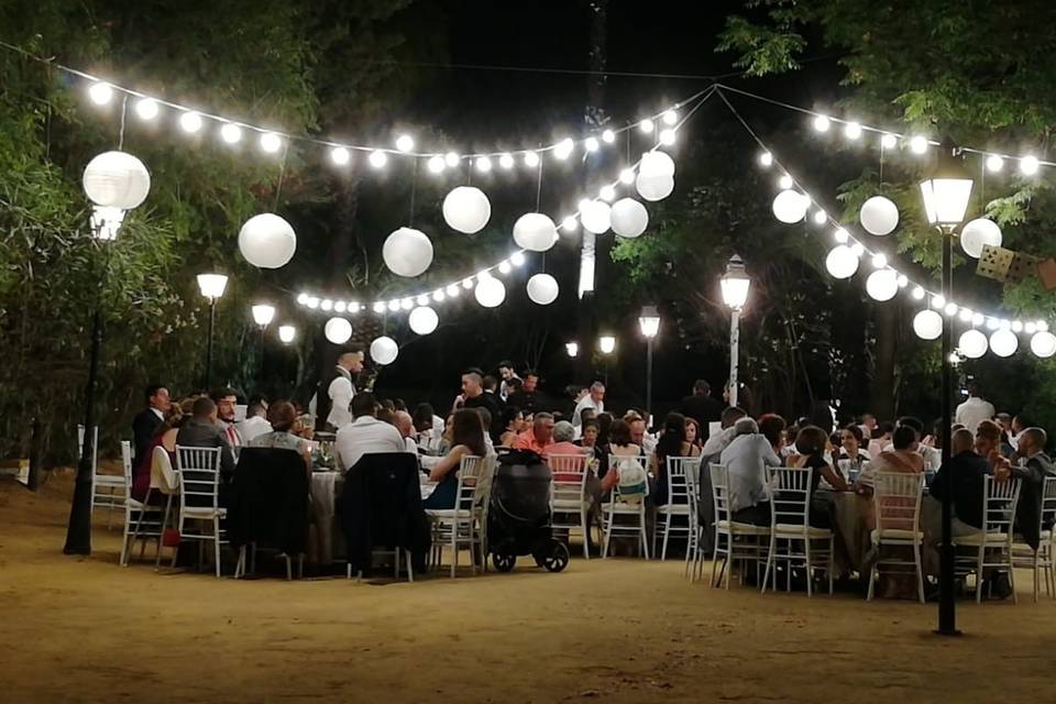 Salón al aire libre