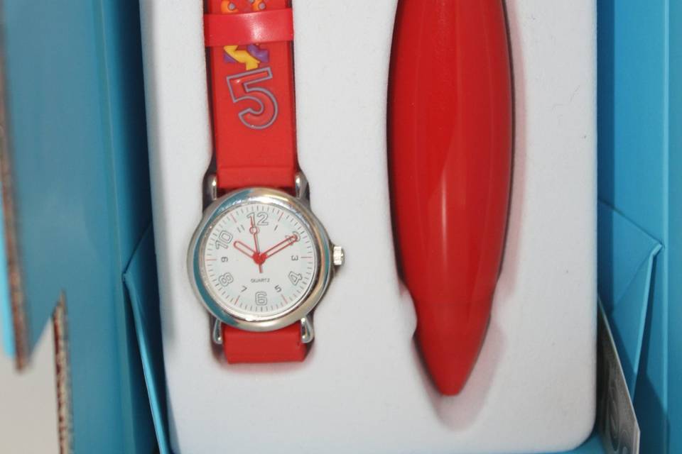 Set bolígrafo y reloj