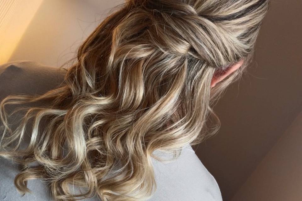 Semirecogido con Ondas