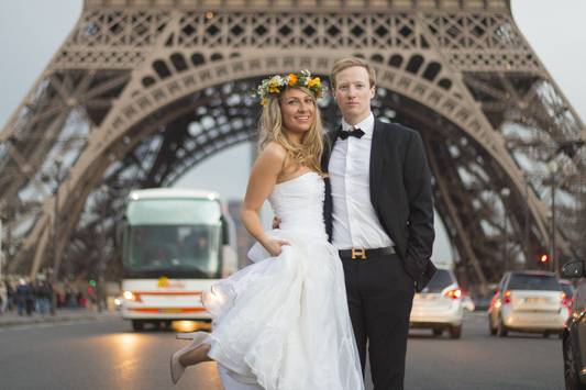 Postboda en París