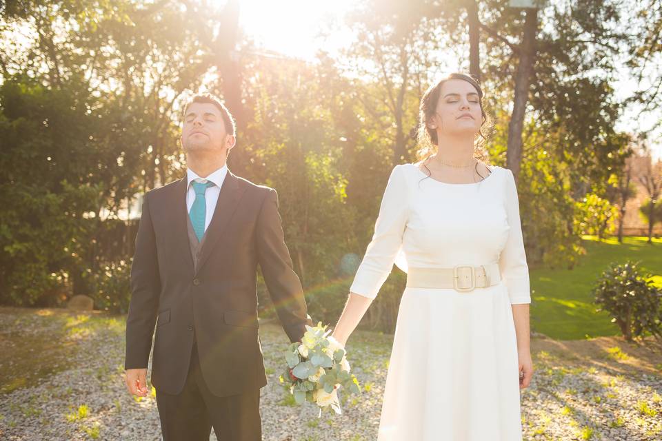 Dos novias de boda