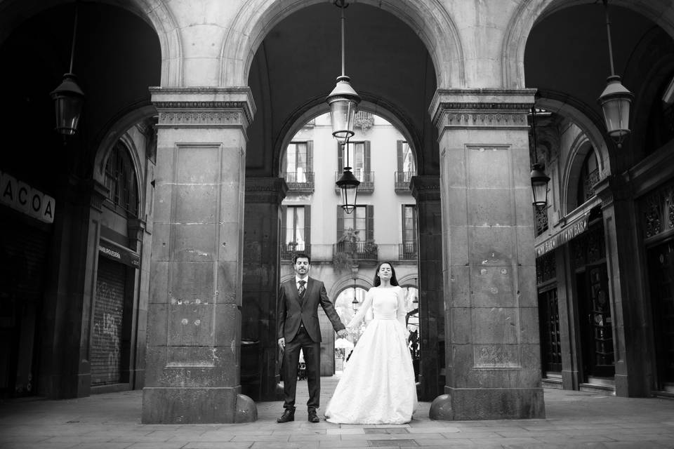 Postboda en Barcelona