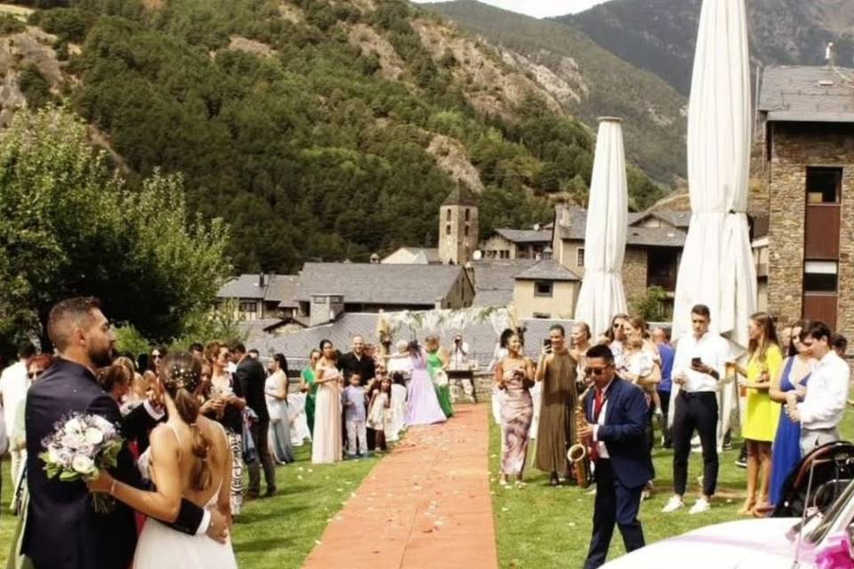 Boda en Andorra