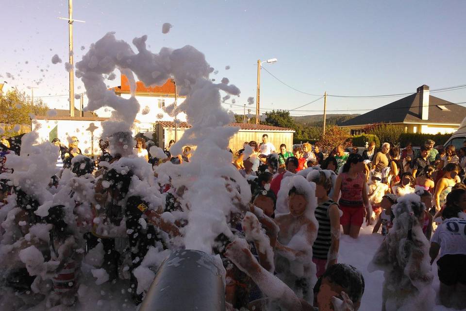 Fiesta de la espuma