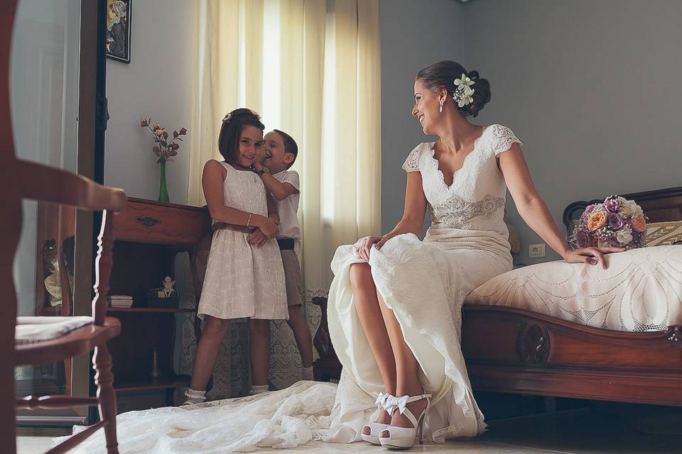 Fotografía de boda diferente