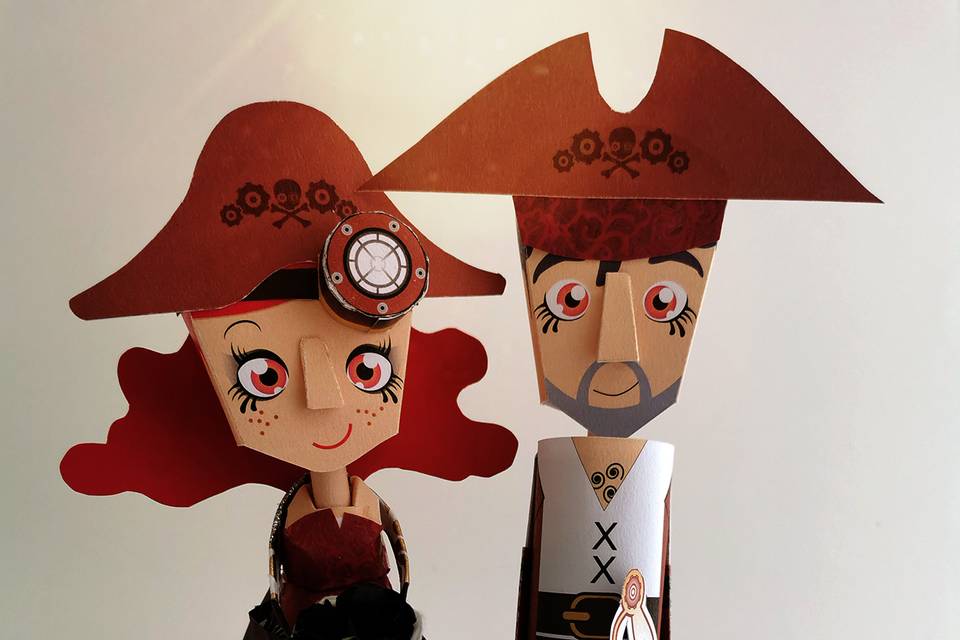 Figuras Steampunk temáticas