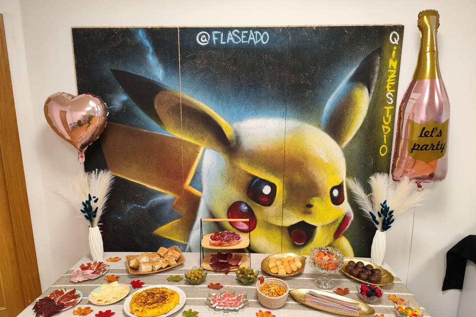Mesa Salada Pikachu
