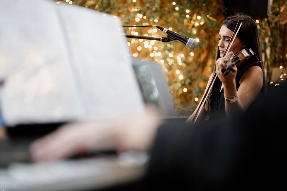 Boda civil violín y piano