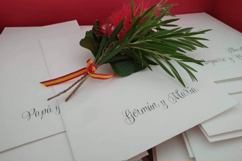 Invitación de boda