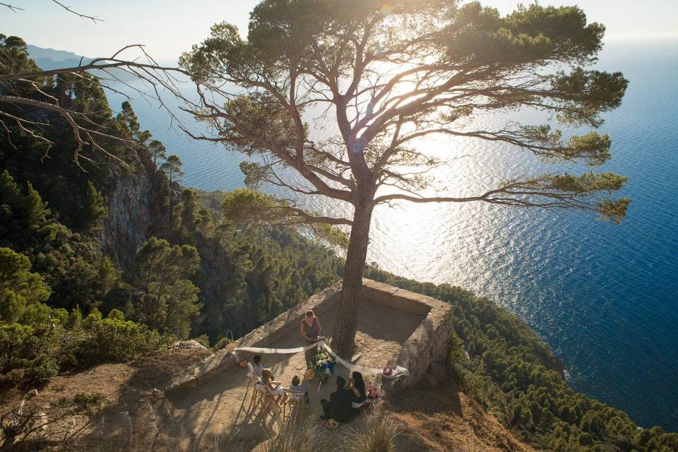 Boda íntima en Mallorca