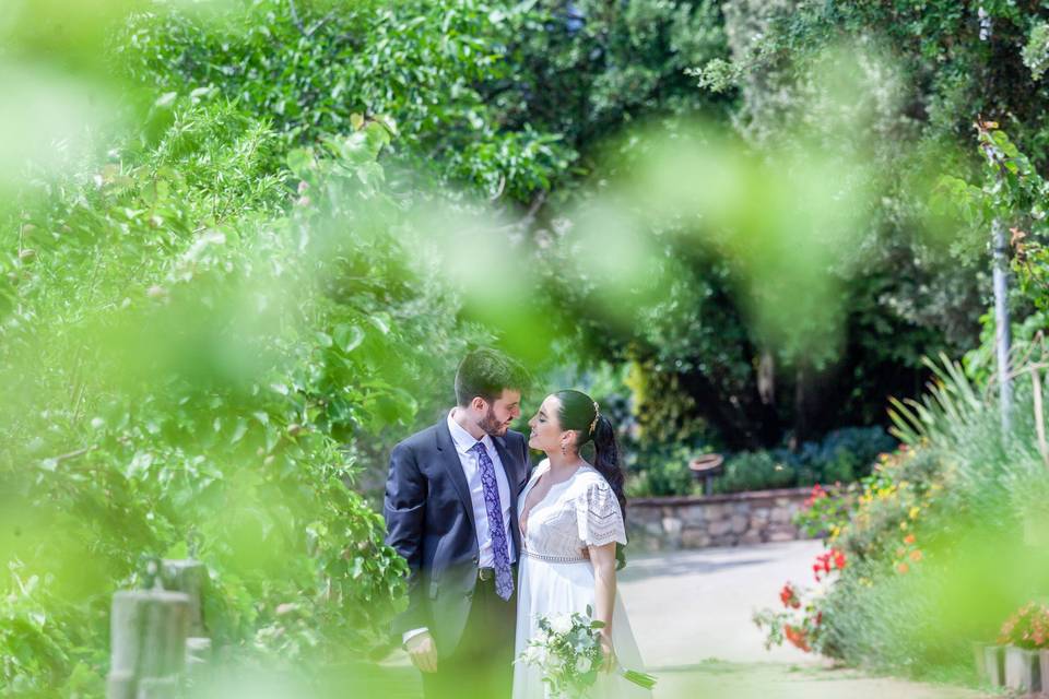 Fotografia Jardín pareja