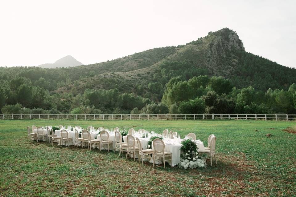 Mesa invitados