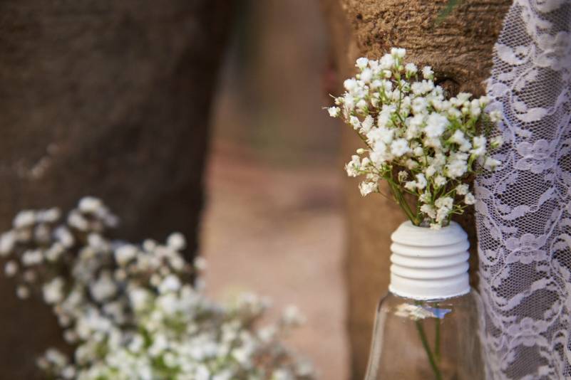 Detalle decoración jardín