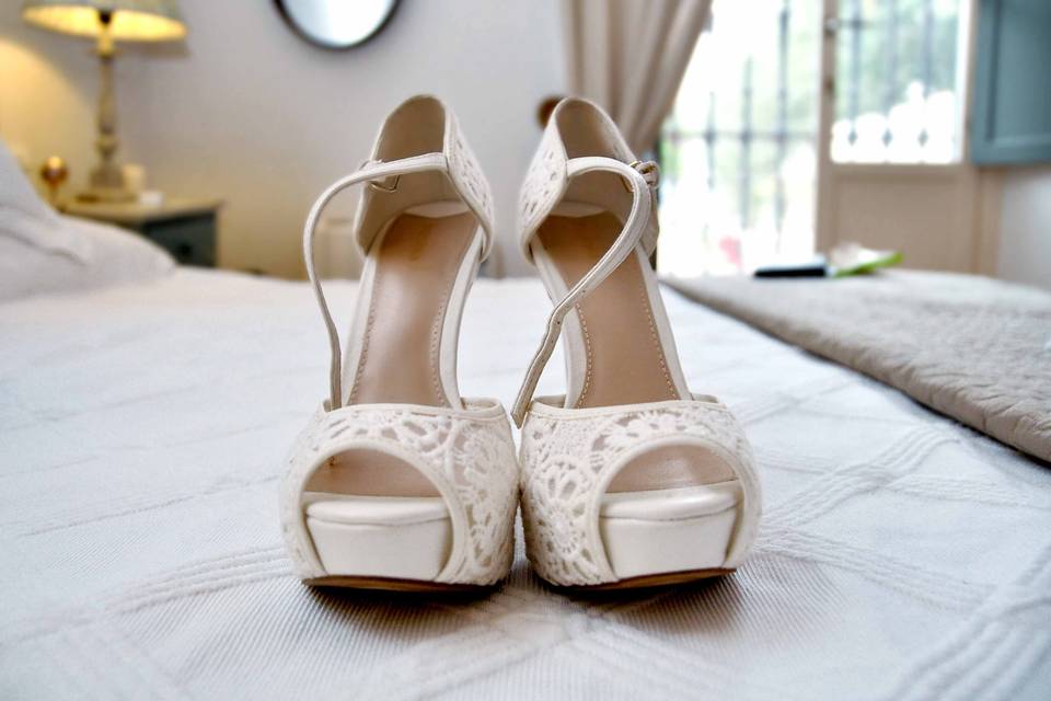 Zapatos de novia