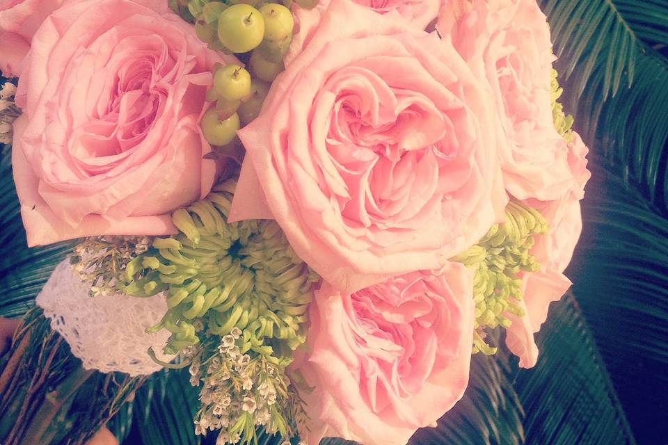 Bouquet de rosa inglesa