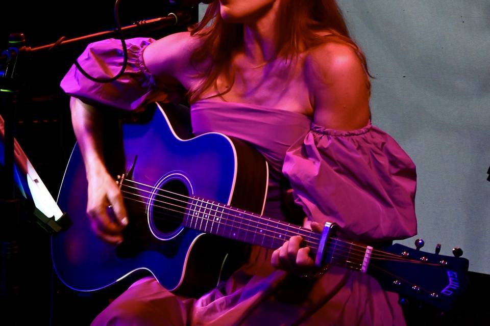 On stage