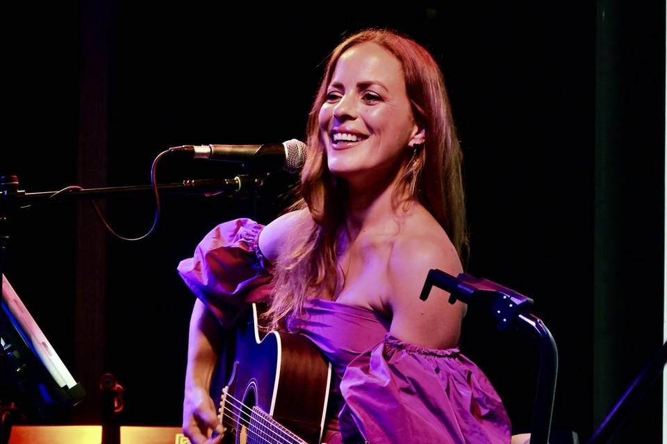 On stage