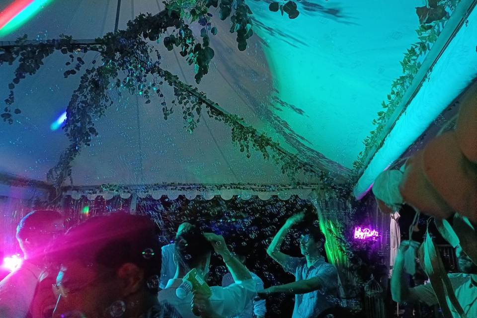 Banquete en carpas
