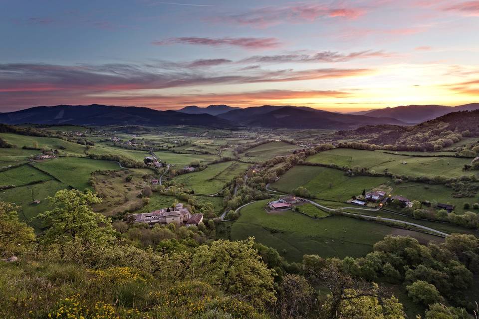 Atardece Arcos de Quejana