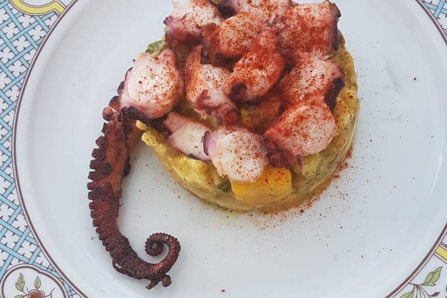 Tartar de pulpo