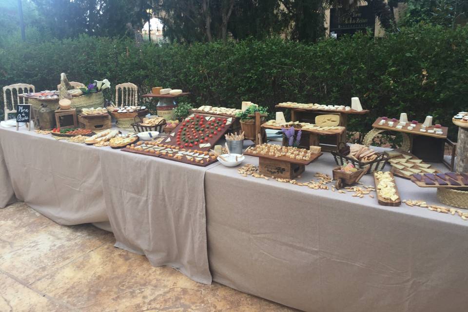 Buffet de quesos