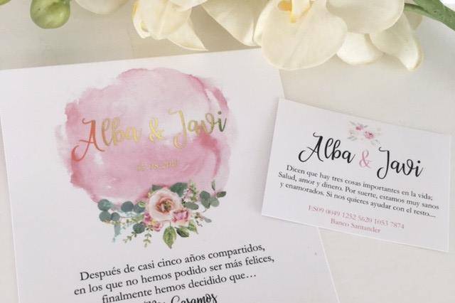 Diseño de invitaciones