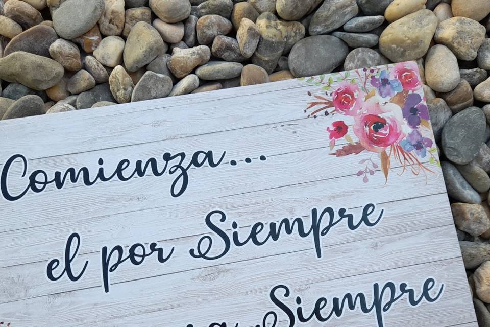 Carteles personalizados