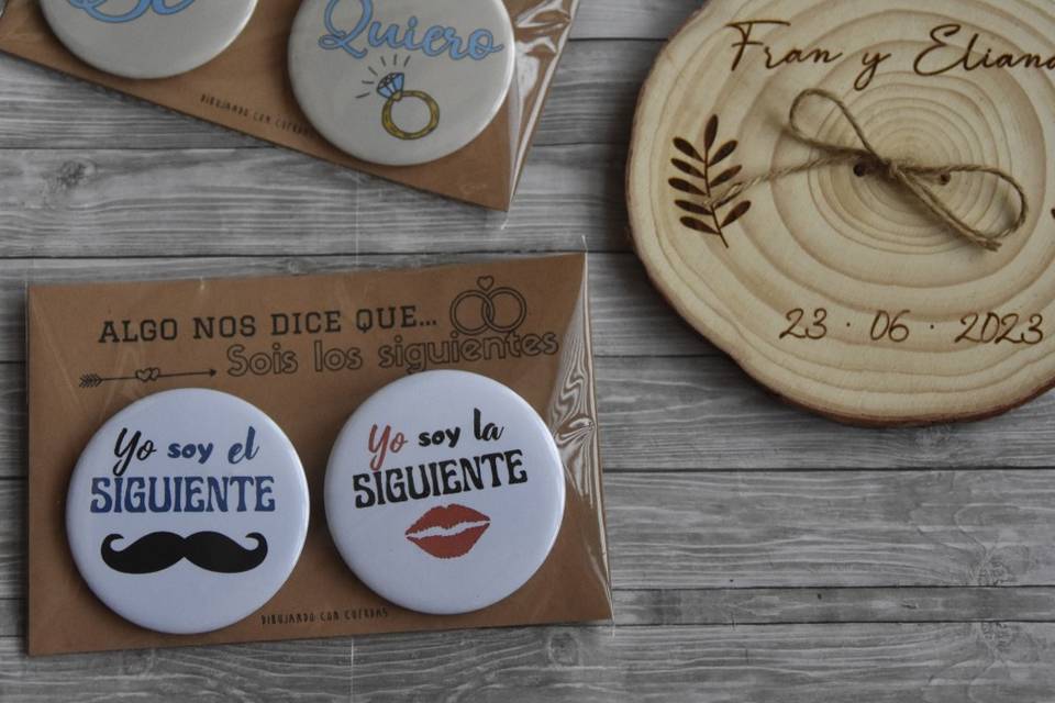 Chapas para los siguientes