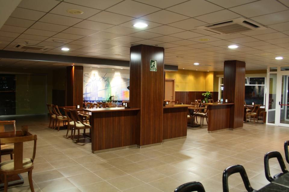 Cafetería del hotel