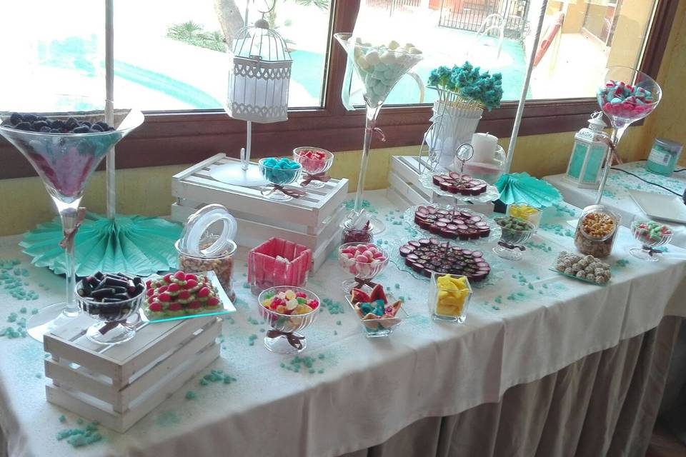 Mesa de chuches