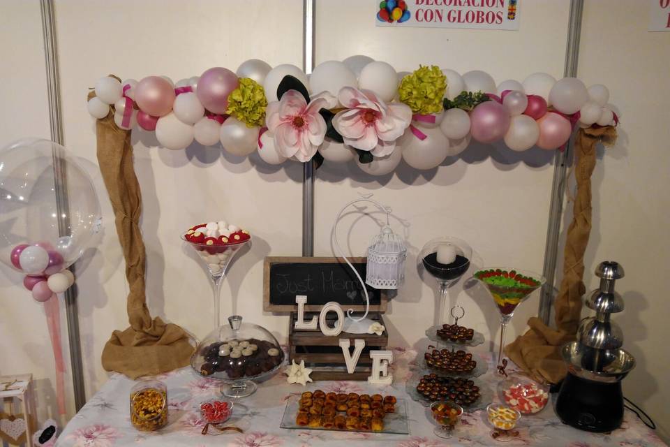 Mesa de chuches