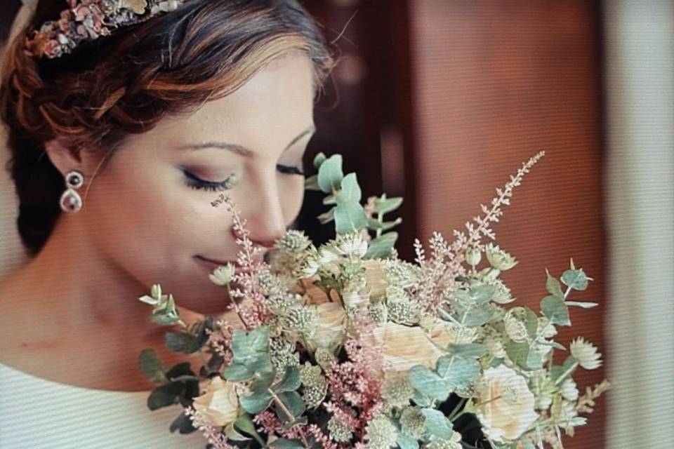 ramo de novia natural silvestr